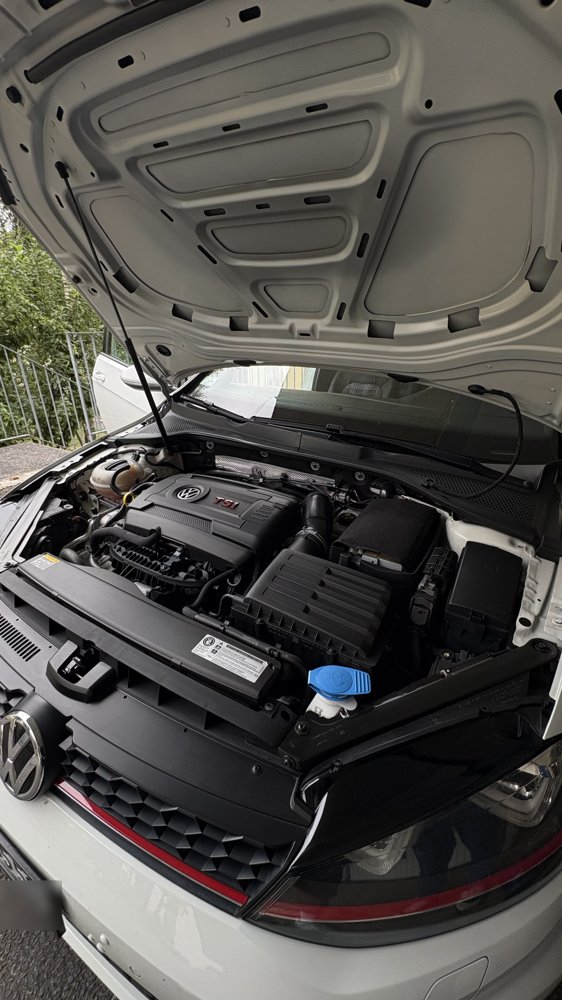 Compartiment moteur nettoyé